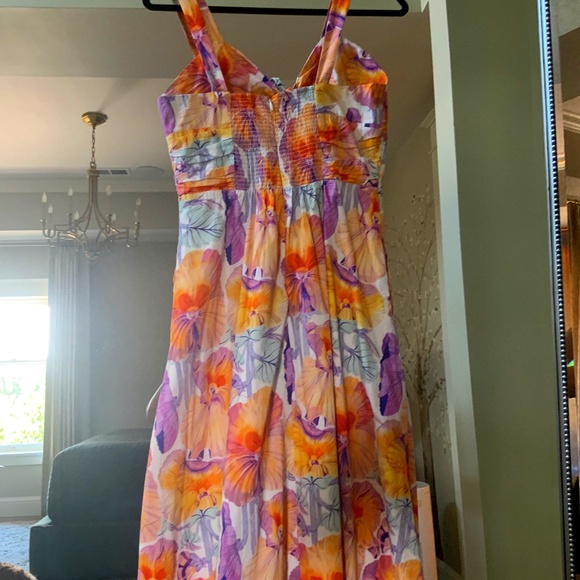floral sleeveless dress - Picture 1 of 3
